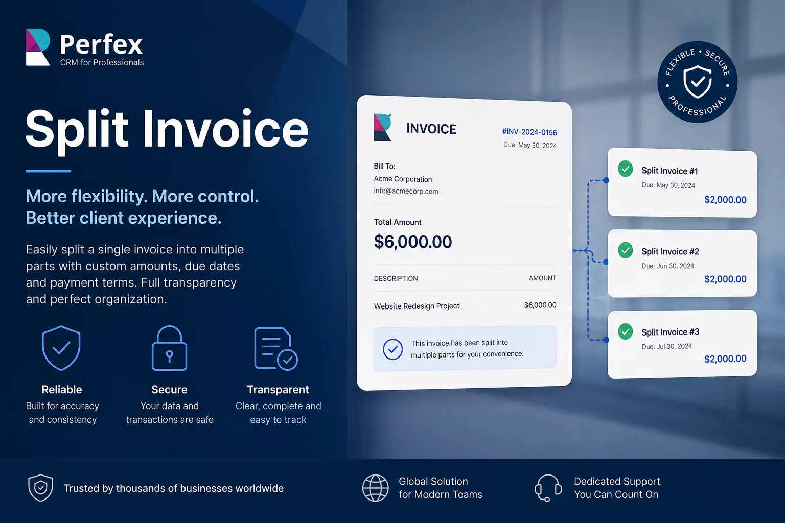 Split Invoice